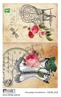 - Decoupage autoadhesivo 14x20 Sin troquel Modelo 018 -