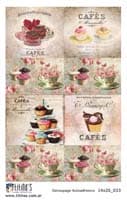 - Decoupage autoadhesivo 14x20 Sin troquel Modelo 033 -