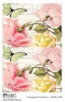 - Decoupage autoadhesivo 14x20 Sin troquel Modelo 128 -