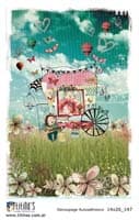 - Decoupage autoadhesivo 14x20 Sin troquel Modelo 147 -