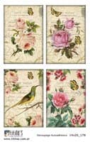 - Decoupage autoadhesivo 14x20 Sin troquel Modelo 178 -