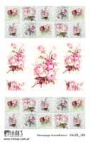 - Decoupage autoadhesivo 14x20 Sin troquel Modelo 181 -