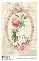 - Decoupage autoadhesivo 14x20 Sin troquel Modelo 201 -