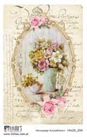 - Decoupage autoadhesivo 14x20 Sin troquel Modelo 204 -