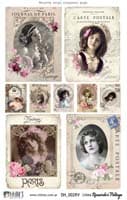 - Decoupage 50gr 14x20 Modelo Recuerdos Vintage 02 -