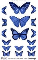 - Decoupage 50gr 14x20 Modelo Cerámica Azul 05 -