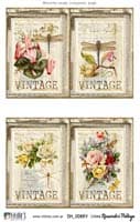 - Decoupage 50gr 14x20 Modelo Recuerdos Vintage 08 -