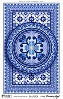 - Decoupage 50gr 14x20 Modelo Cerámica Azul 10 -