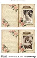 - Decoupage 50gr 14x20 Modelo Recuerdos Vintage 12 -