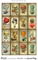 - Decoupage 50gr 14x20 Modelo Recuerdos Vintage 13 -