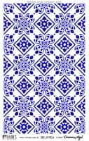 - Decoupage 50gr 14x20 Modelo Cerámica Azul 19 -