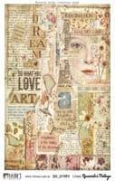 - Decoupage 50gr 14x20 Modelo Recuerdos Vintage 19 -