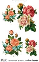 - Decoupage 50gr 14x20 Modelo Flores Primorosas 20 -