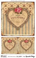 - Decoupage 50gr 14x20 Modelo Recuerdos Vintage 20 -