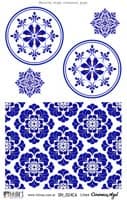 - Decoupage 50gr 14x20 Modelo Cerámica Azul 24 -