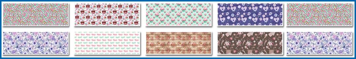 Transfer Textil color 10x29cm