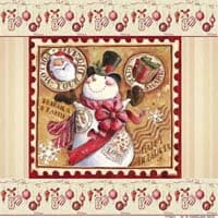 - Vinilo Esmerilado 15x15 Modelo Navidad 409 -