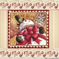 - Vinilo Esmerilado 15x15 Modelo Navidad 410 -