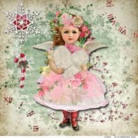- Vinilo Esmerilado 15x15 Modelo Navidad 421 -